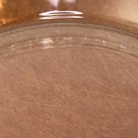 Pyrex Glass Pie Plate - Picture 3 of 3